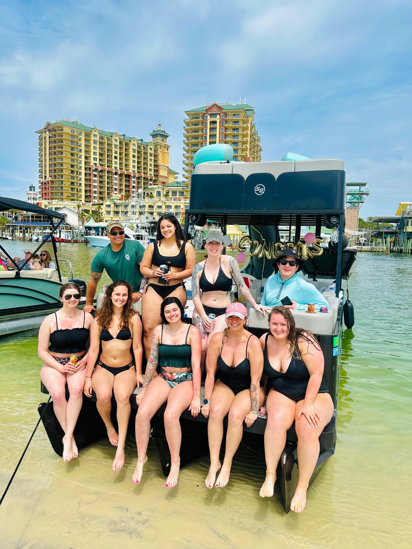 Bareboat Bachelorette Bash up to 11 passengers