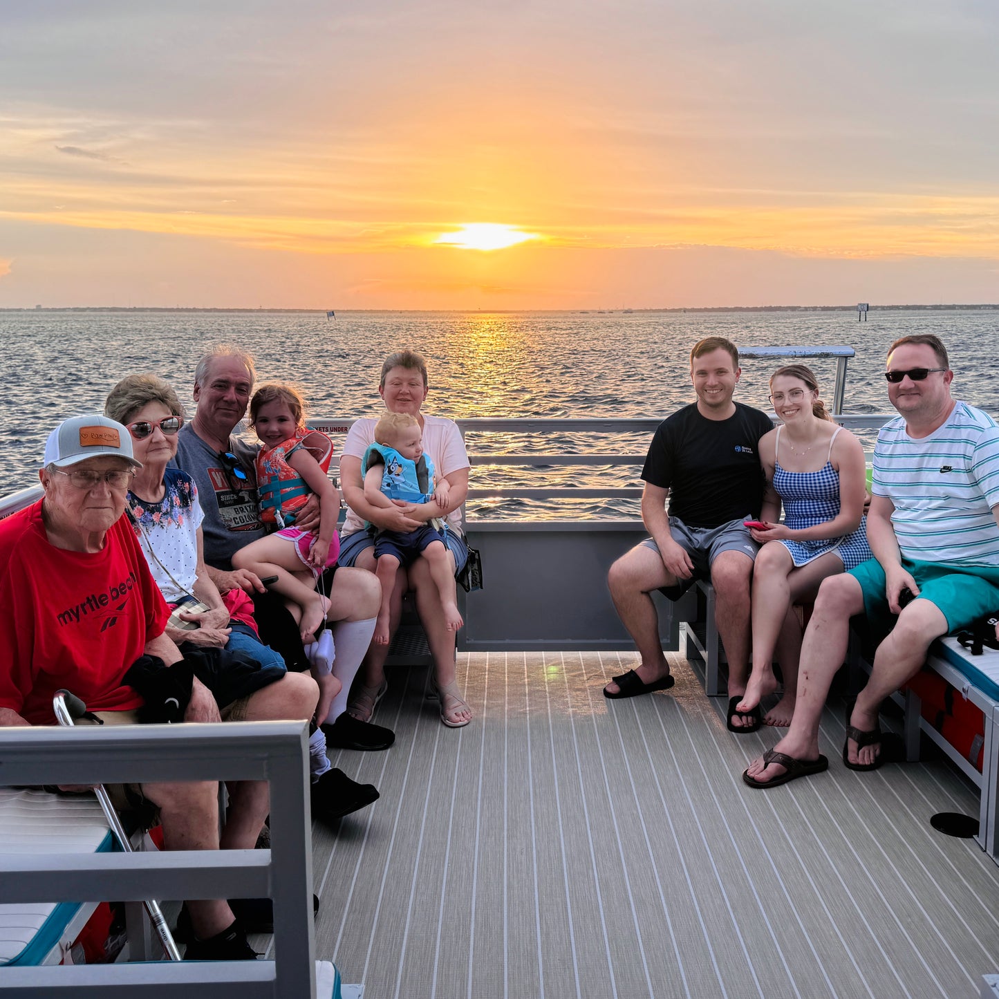 Public Destin Dolphin Sunset Cruise up to 16 passengers
