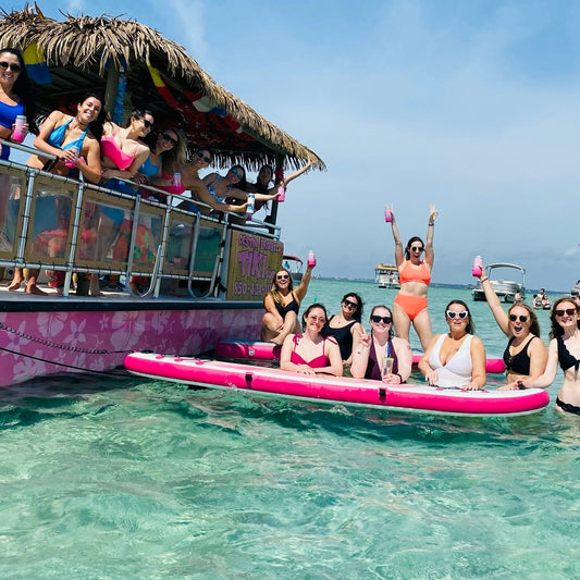 Pink Tiki Party Cruise up to 18 Passengers
