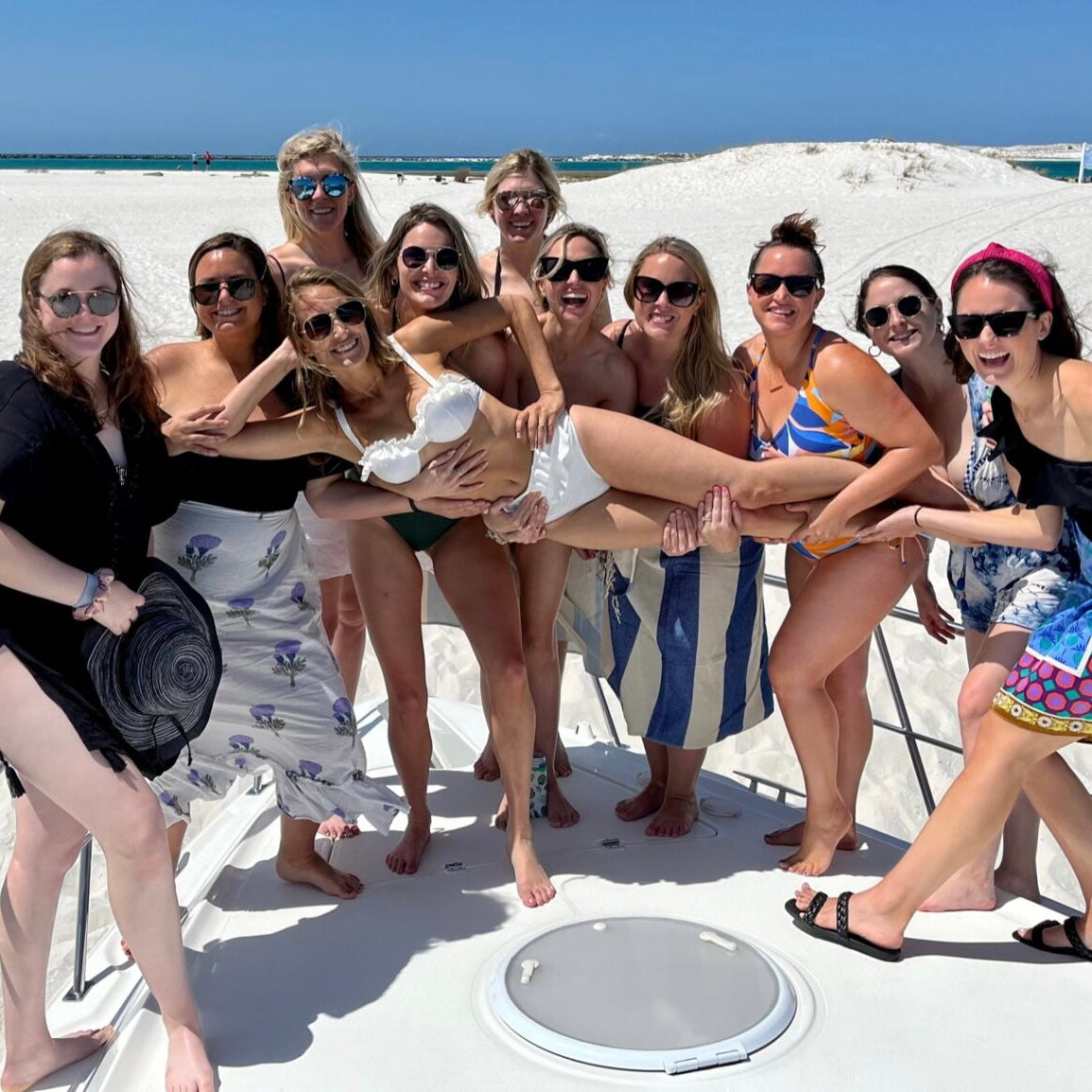 Boujie Bachelorette Yacht up to 12 passengers