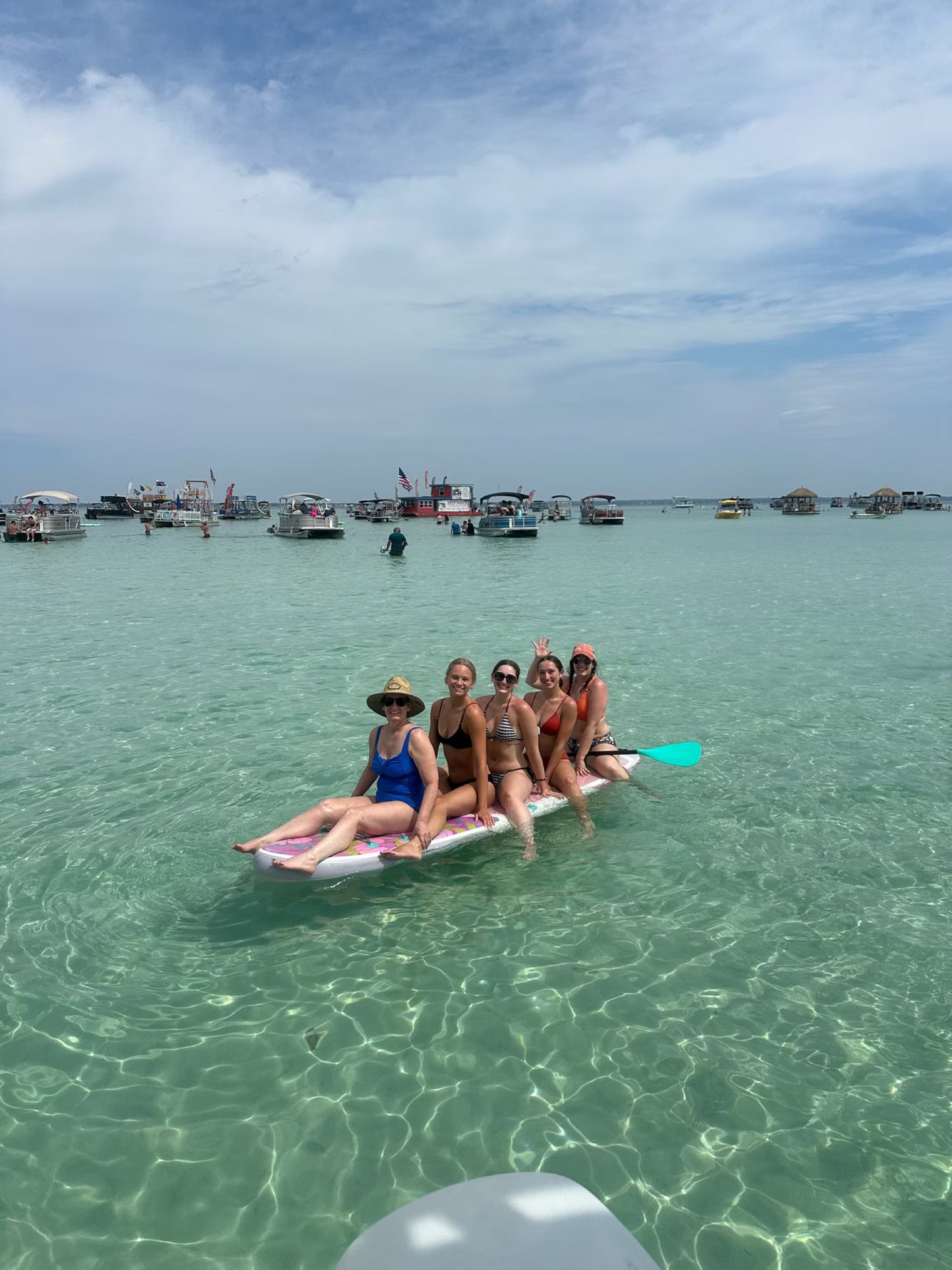 Double Slide Boat Rental with Restroom up to 12 passengers