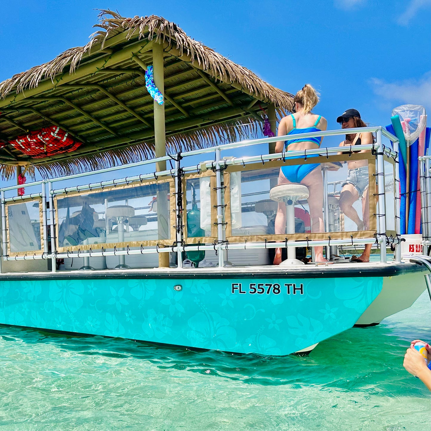Tiki Party Cruise up to 18 passengers