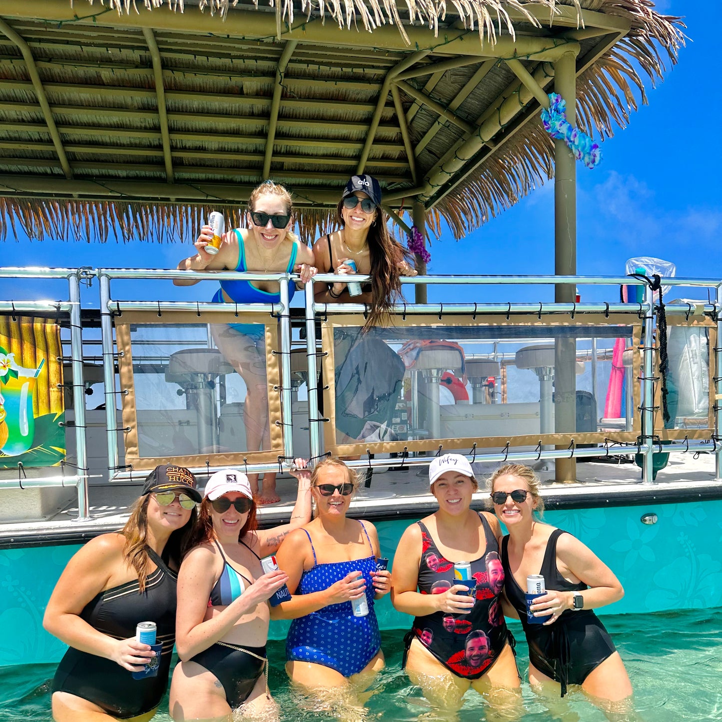 Tiki Party Cruise up to 18 passengers