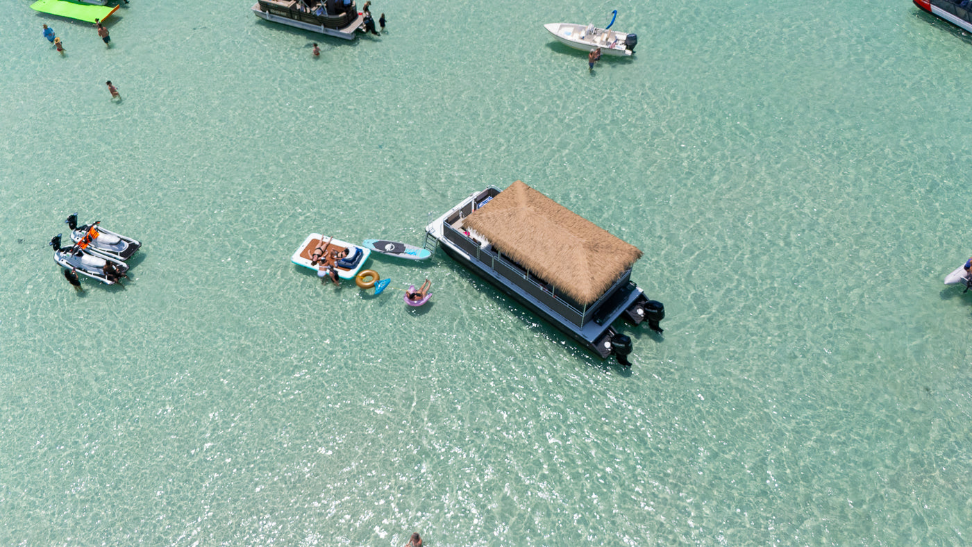 Luxury Tiki Cruise up to 18 Passengers