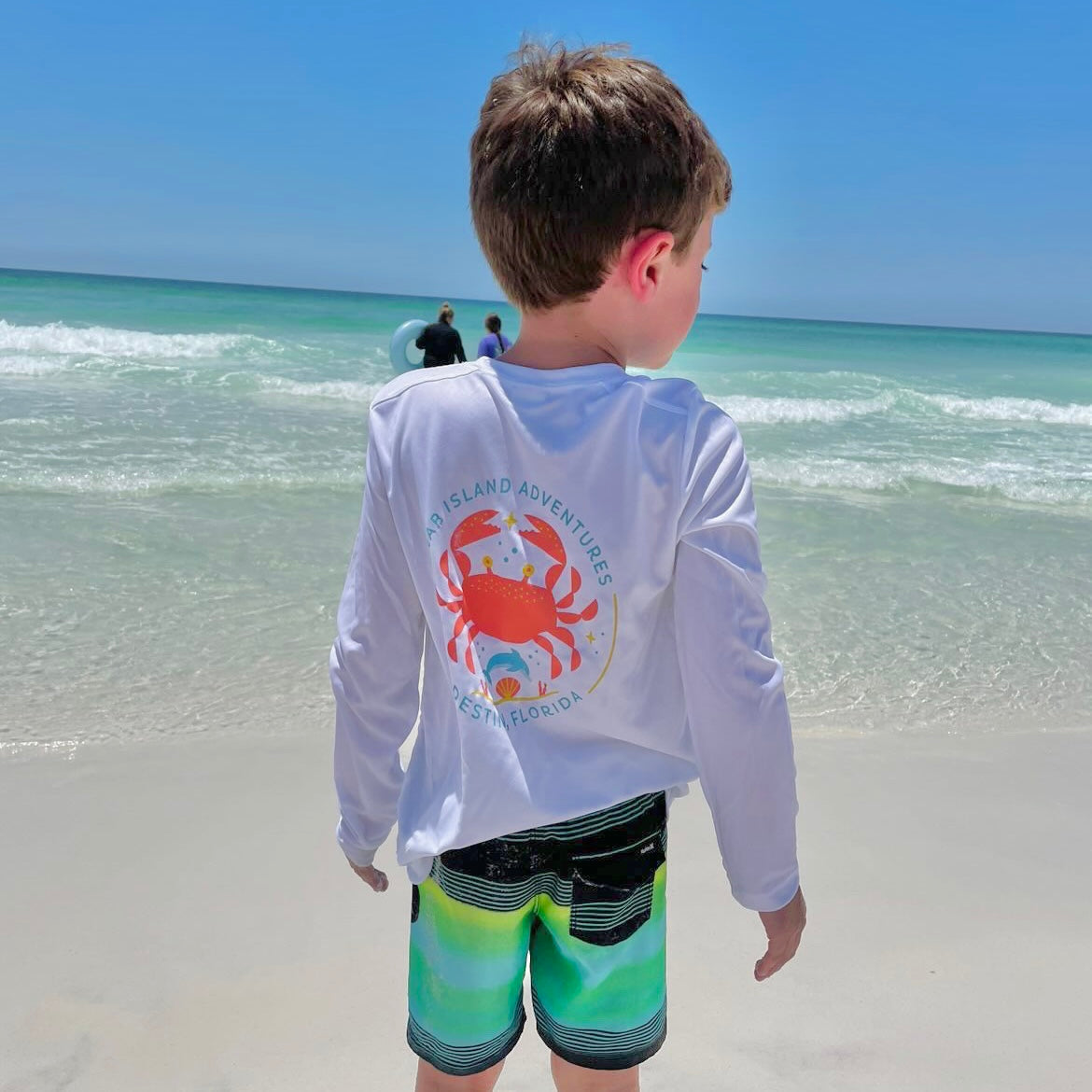 Kid’s Long Sleeve Crab Island Sun Shirt