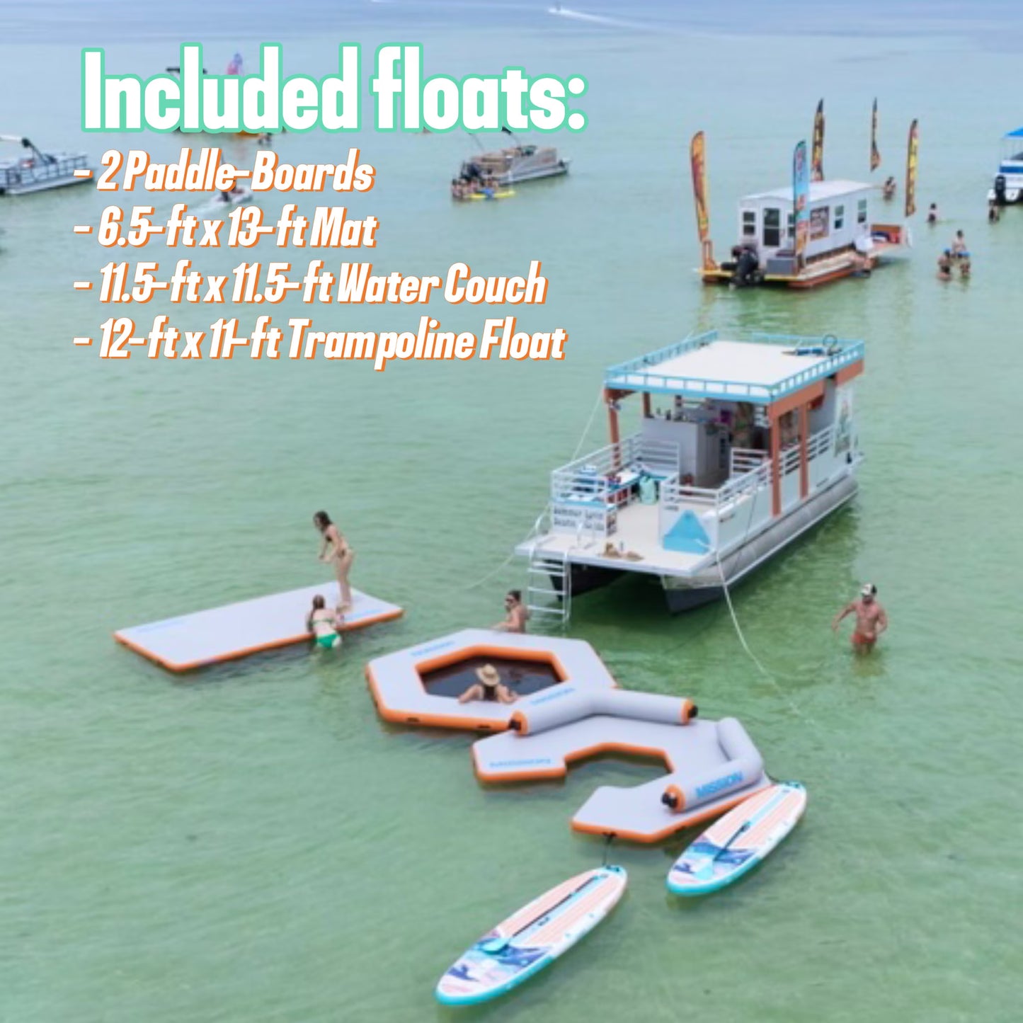 Captained Adventure up to 20 Passengers with Restroom