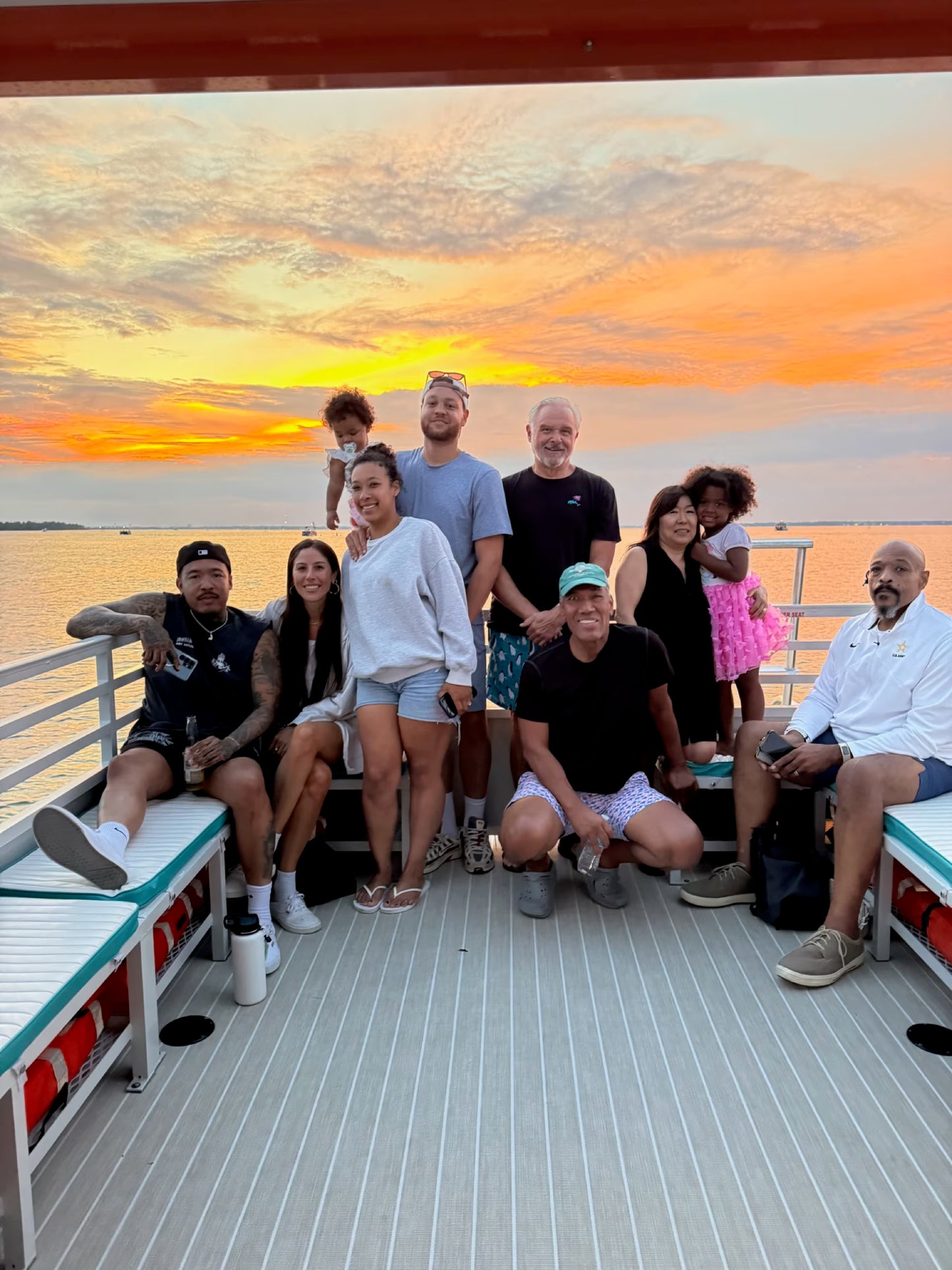 Dolphin Sunset Cruise up to 18 passengers