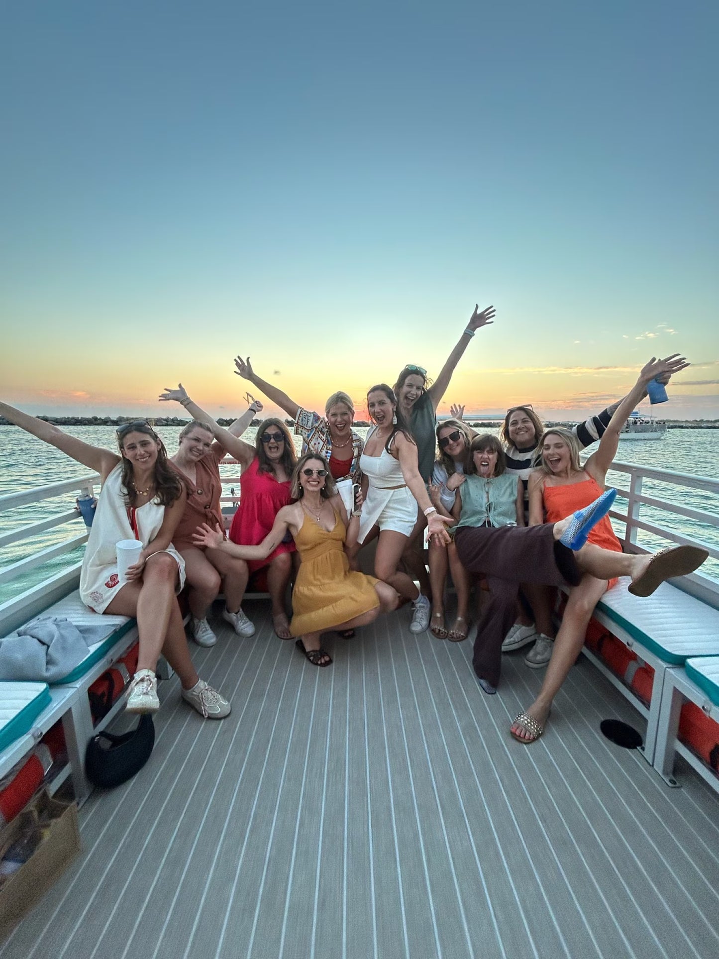 Bachelorette Sunset Cruise up to 18 passengers