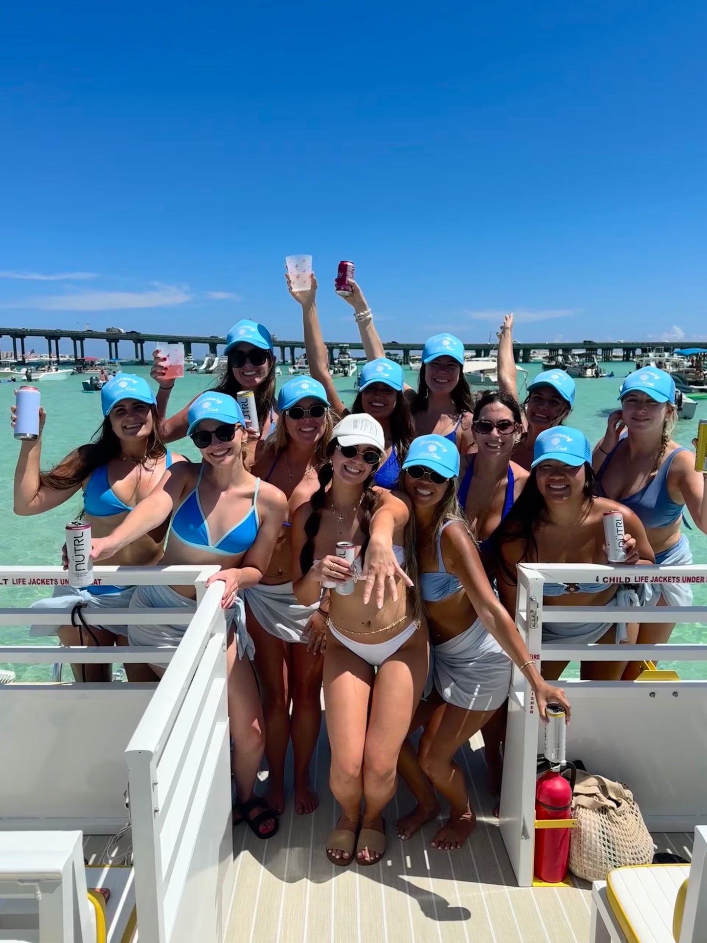 Bachelorette Party Cruise up to 20 Passengers with Restroom