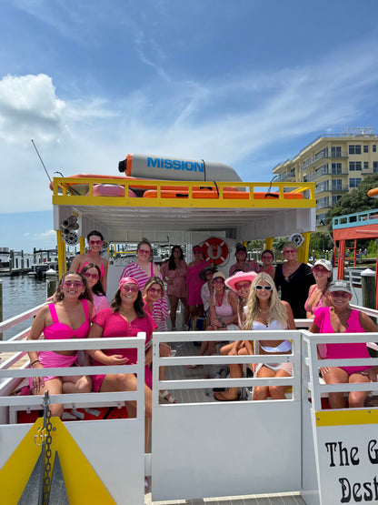 Bachelorette Party Cruise up to 20 Passengers with Restroom