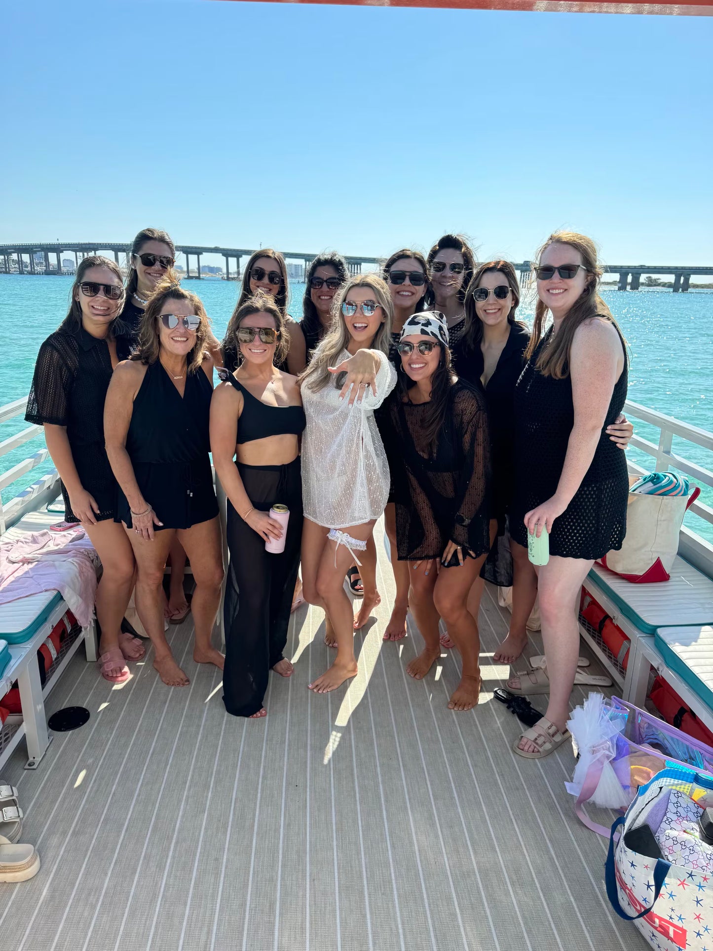 Bachelorette Party Cruise up to 20 Passengers with Restroom