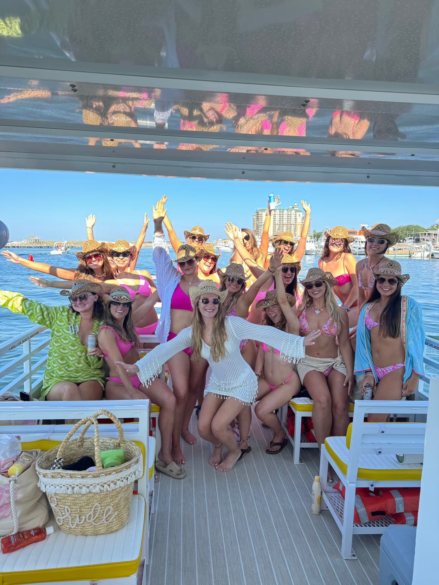 Bachelorette Party Cruise up to 20 Passengers with Restroom