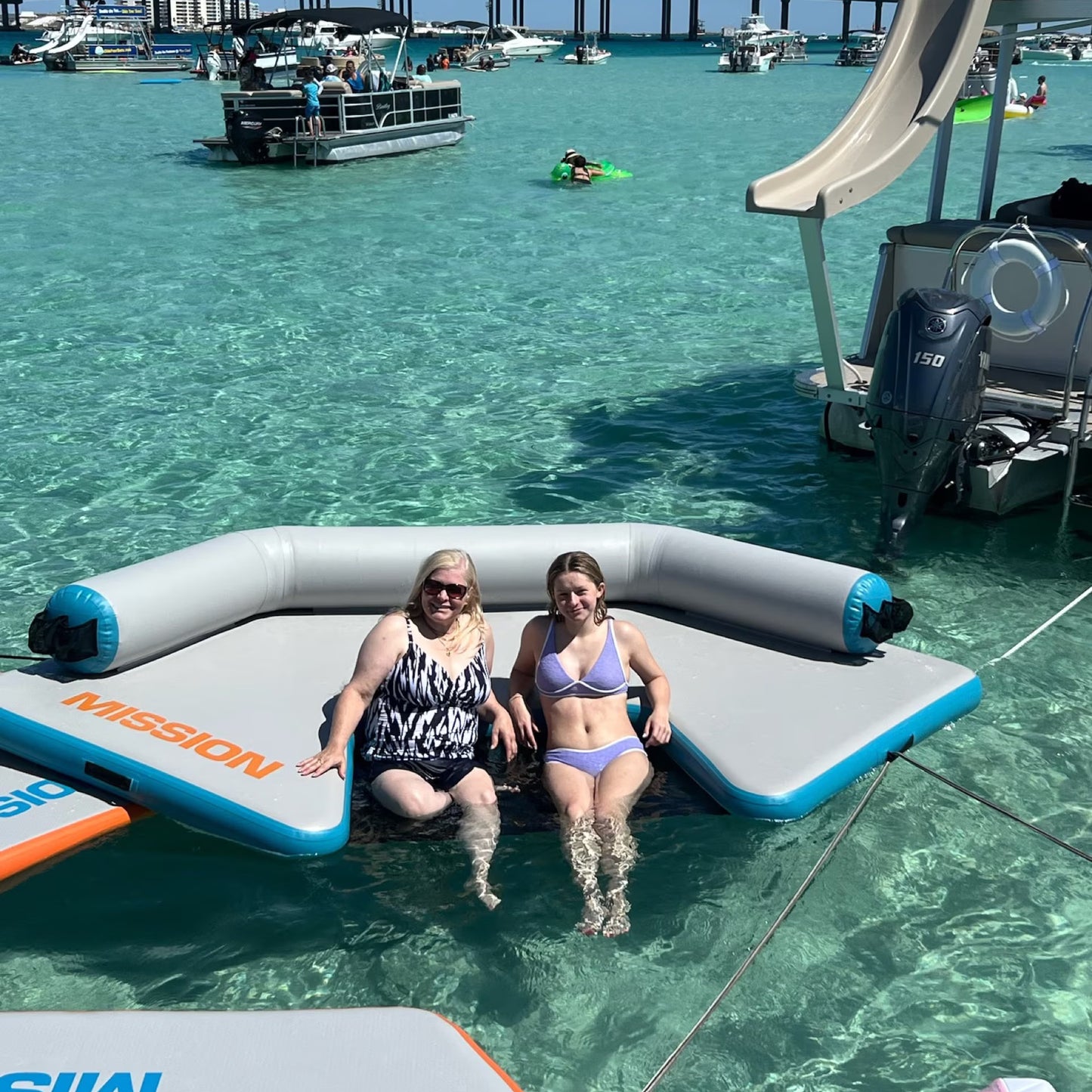 Captained Adventure Up To 6 People With Slide