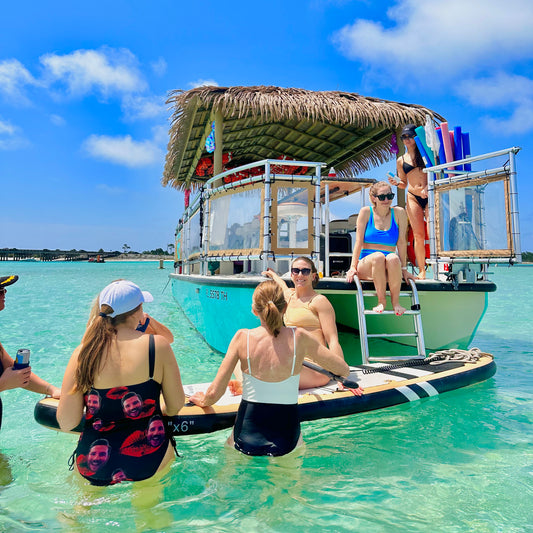 Tiki Party Cruise up to 18 passengers