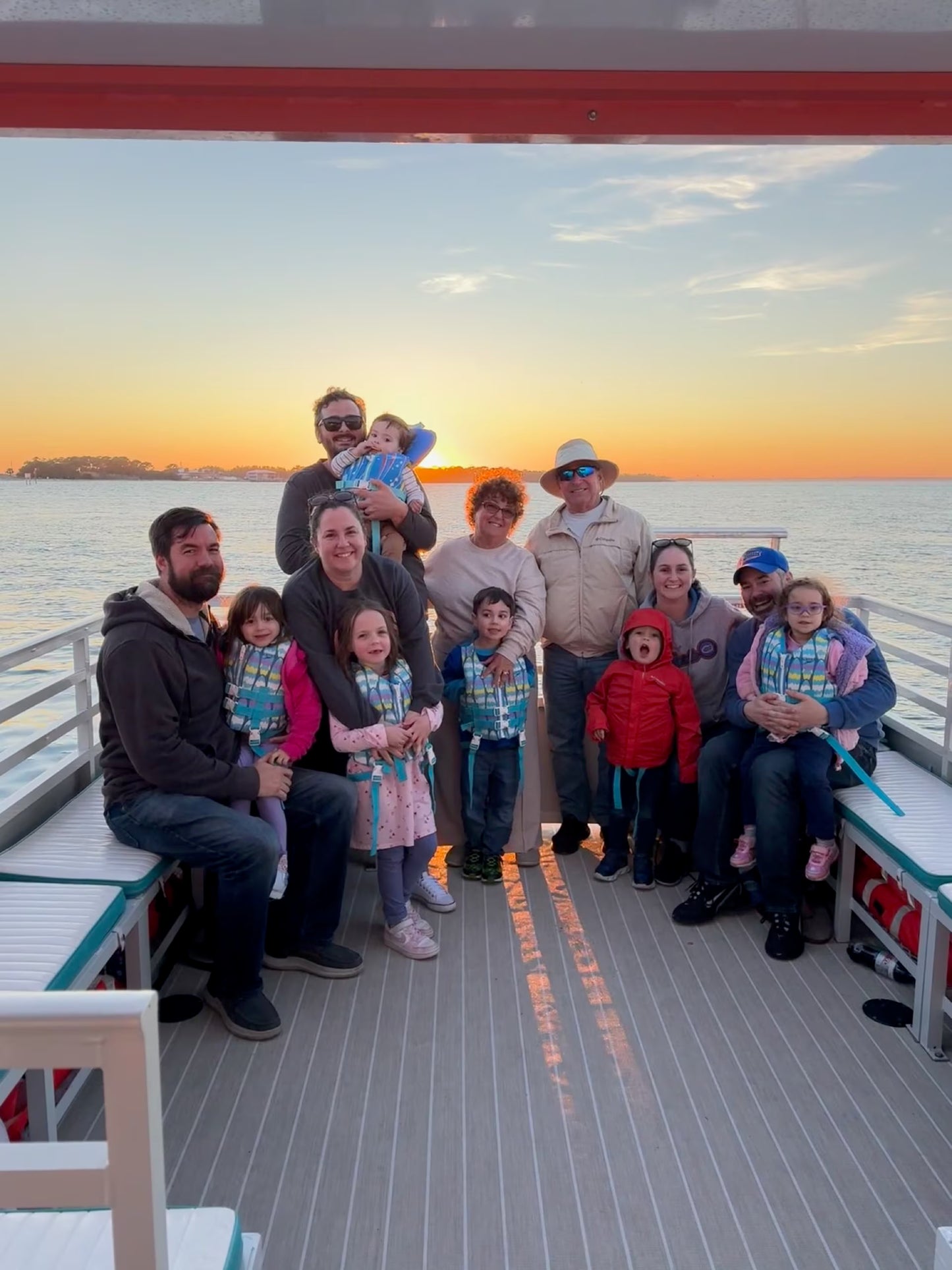 Dolphin Sunset Cruise up to 18 passengers